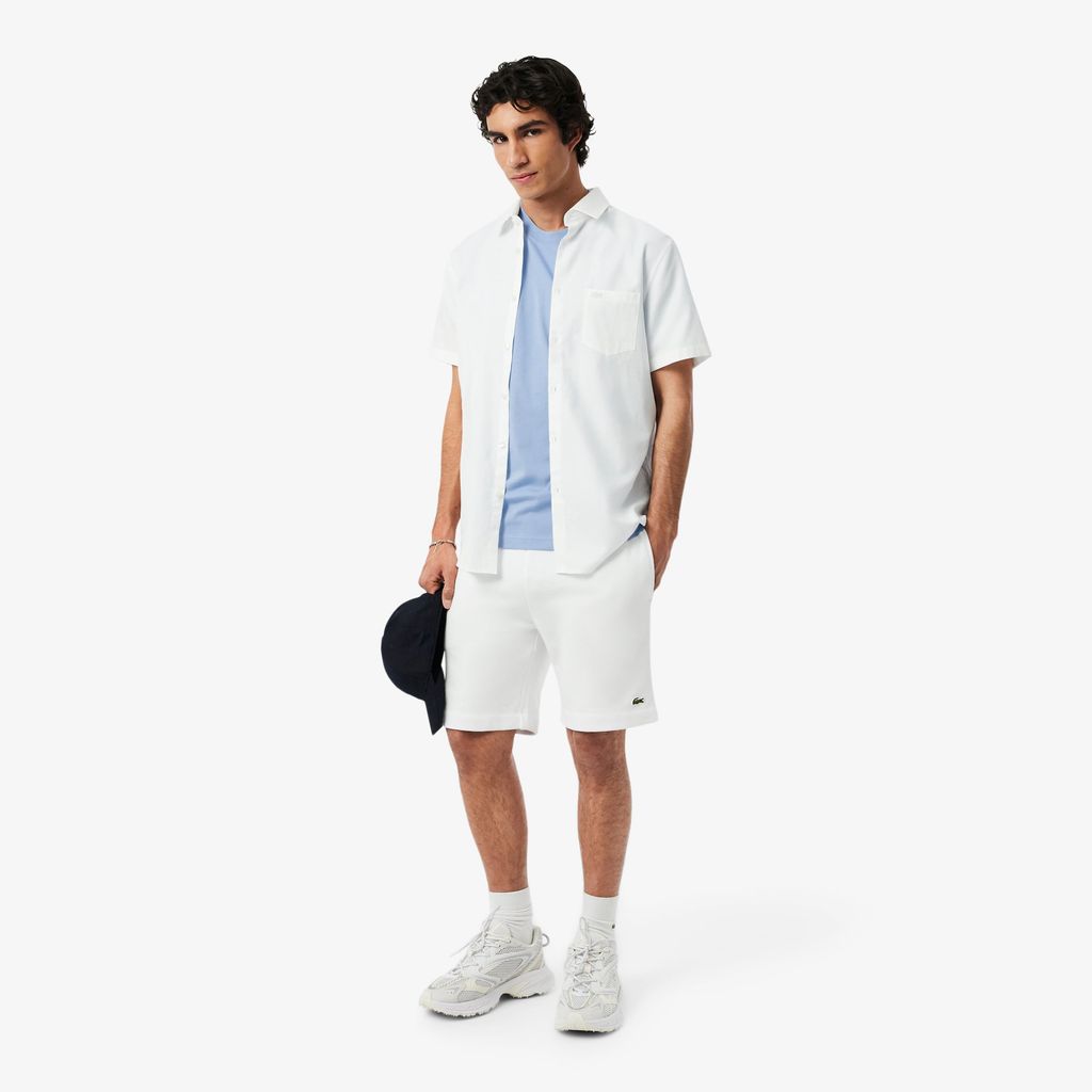 Áo Thun Lacoste Nam Chất Liệu Cotton Có Túi Ngực