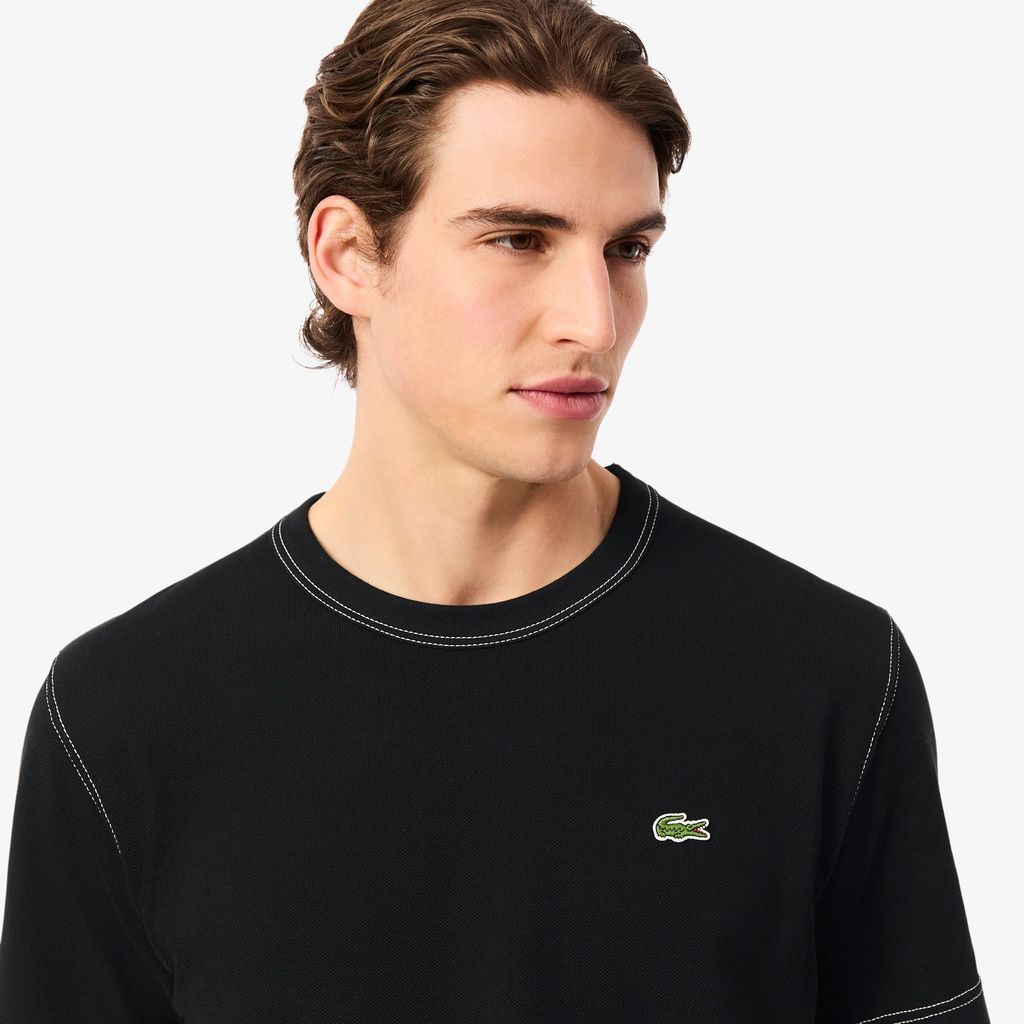 Áo Thun Lacoste Nam Dáng Cổ Điển Piqué Dày Dặn