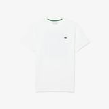 Áo Thun Tennis Lacoste Nam Dáng Cổ Điển In Hình Công Nghệ Thoáng Khí