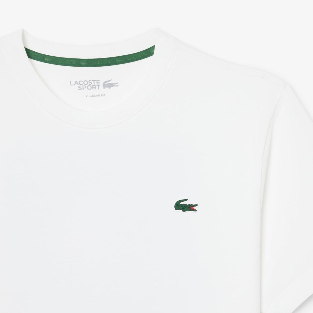 Áo Thun Tennis Lacoste Nam Dáng Cổ Điển In Hình Công Nghệ Thoáng Khí