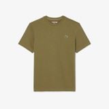 Áo Thun Thể Thao Lacoste Nam Dáng Suông Thoáng Khí Họa Tiết In