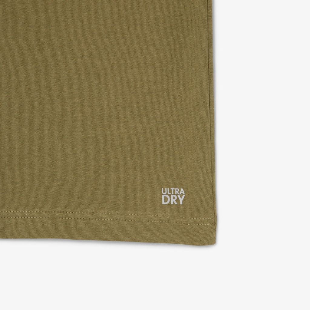 Áo Thun Thể Thao Lacoste Nam Dáng Suông Thoáng Khí Họa Tiết In