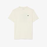 Áo Thun Thể Thao Lacoste Nam Dáng Suông Thoáng Khí Họa Tiết In