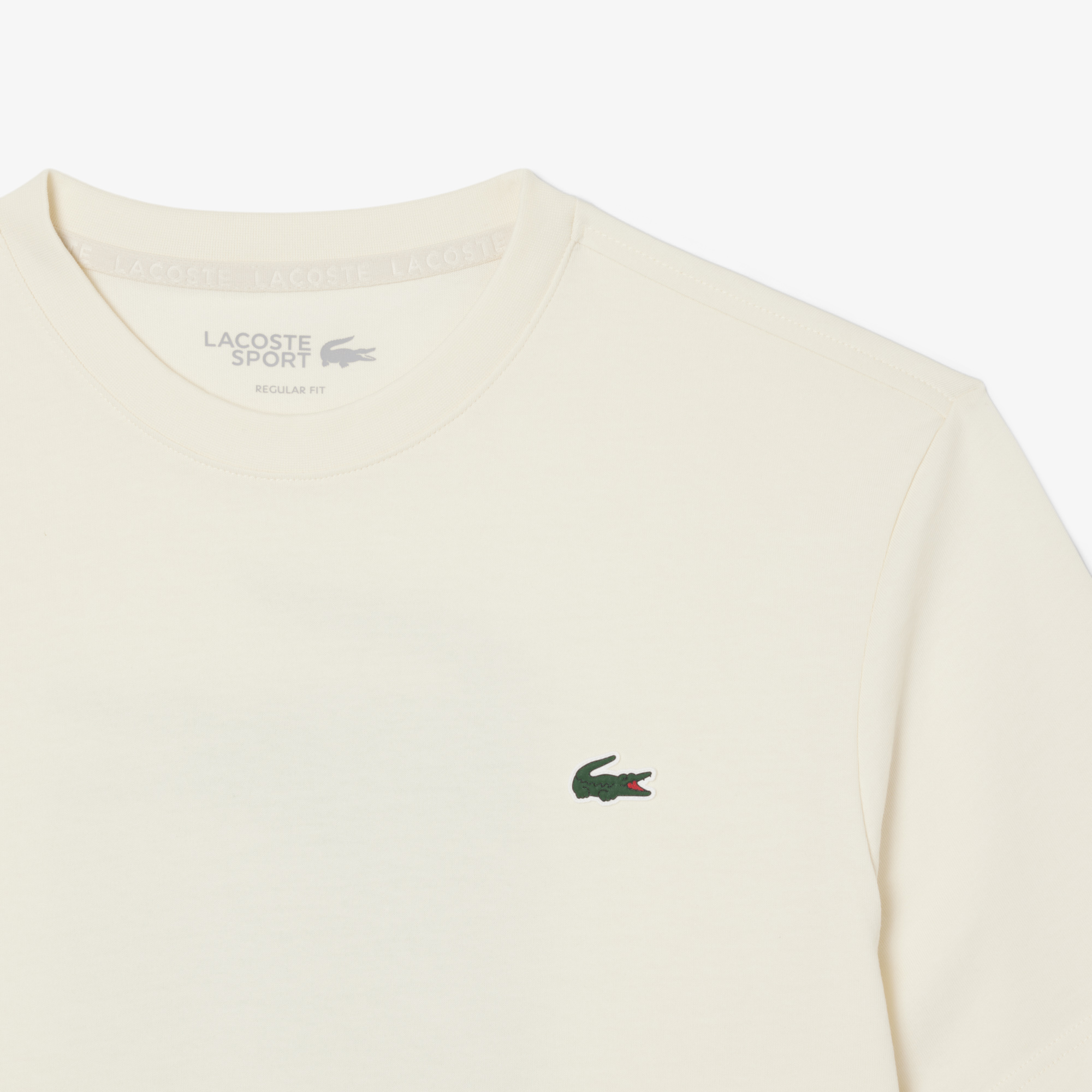Áo Thun Thể Thao Lacoste Nam Dáng Suông Thoáng Khí Họa Tiết In