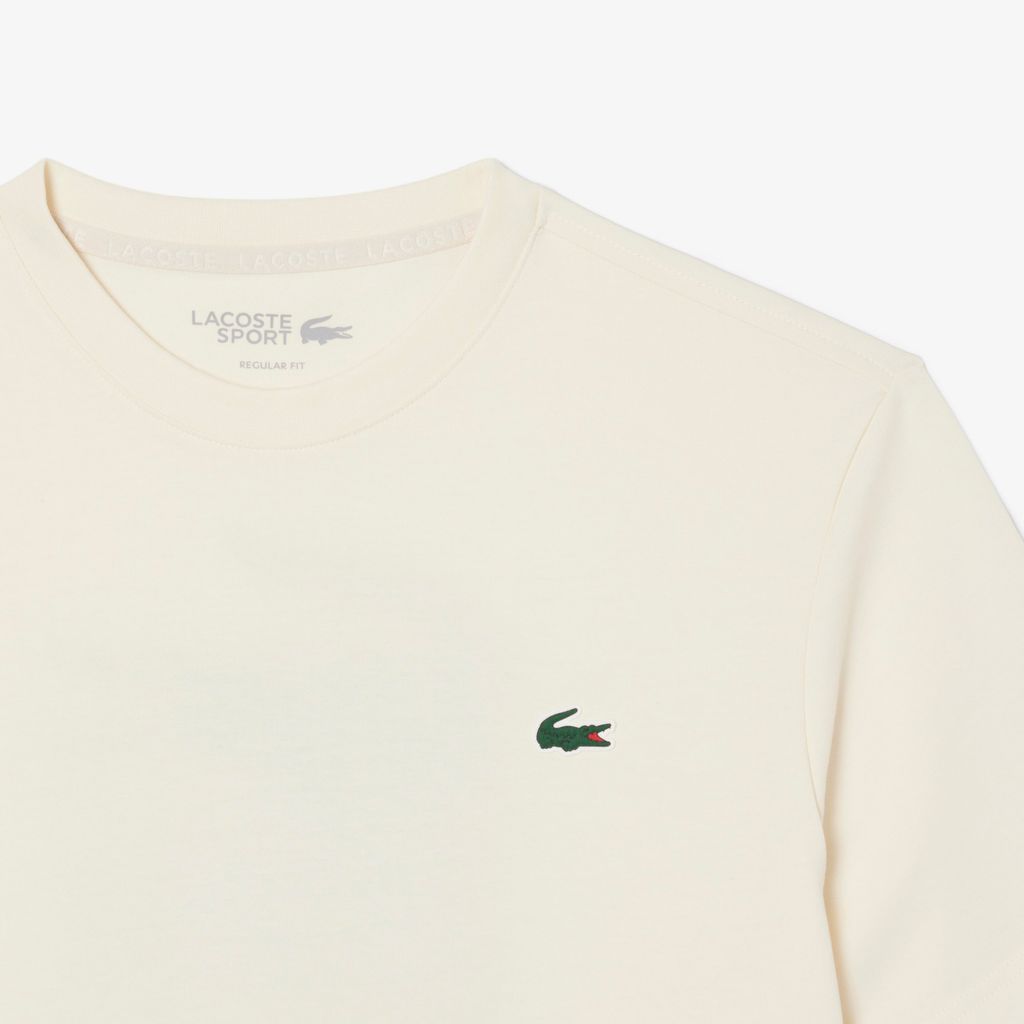 Áo Thun Thể Thao Lacoste Nam Dáng Suông Thoáng Khí Họa Tiết In