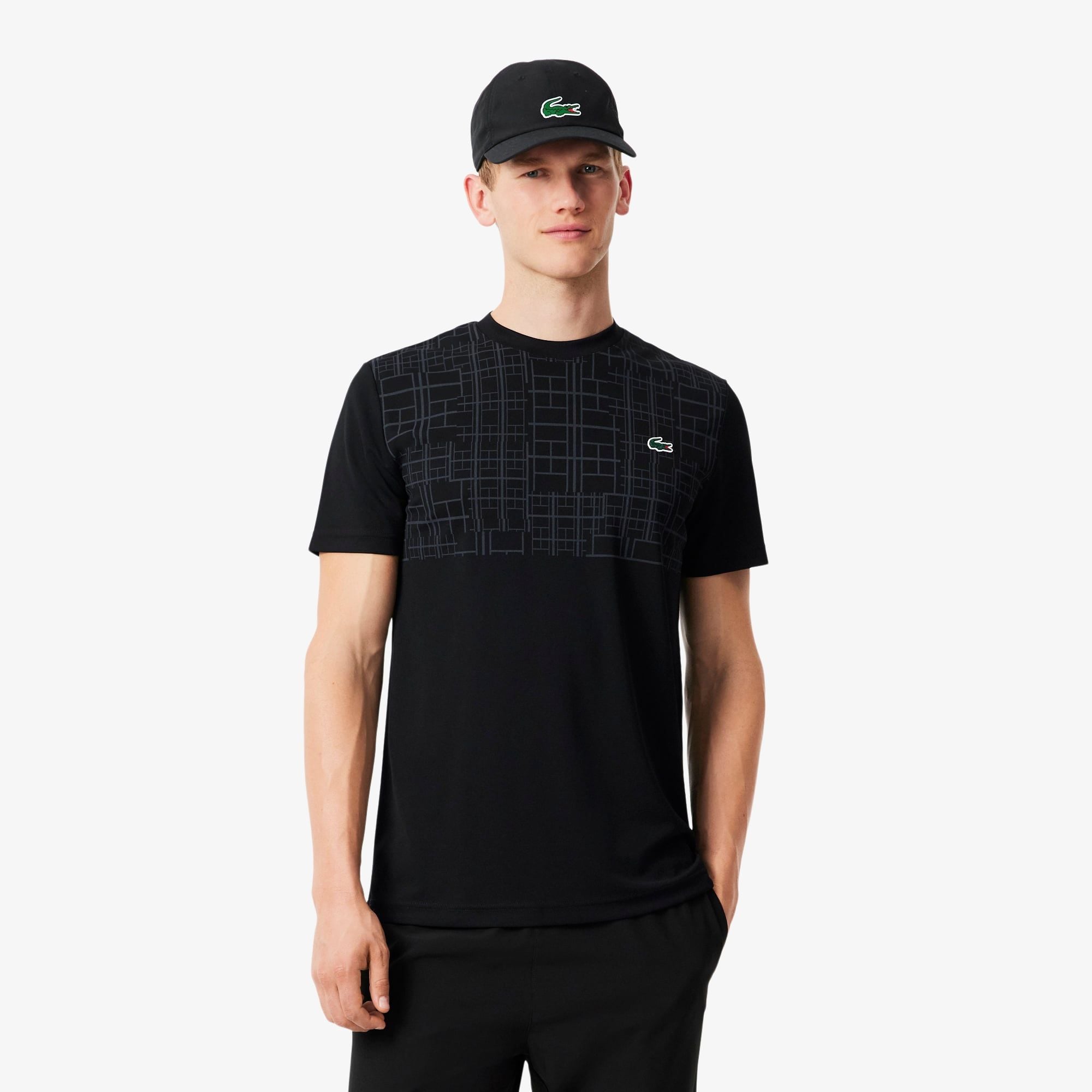 Áo Thun Tennis Lacoste Nam Dáng Suông Lacoste Novak Djokovic