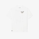 Áo Thun Golf Lacoste Nam Dáng Rộng Họa Tiết In