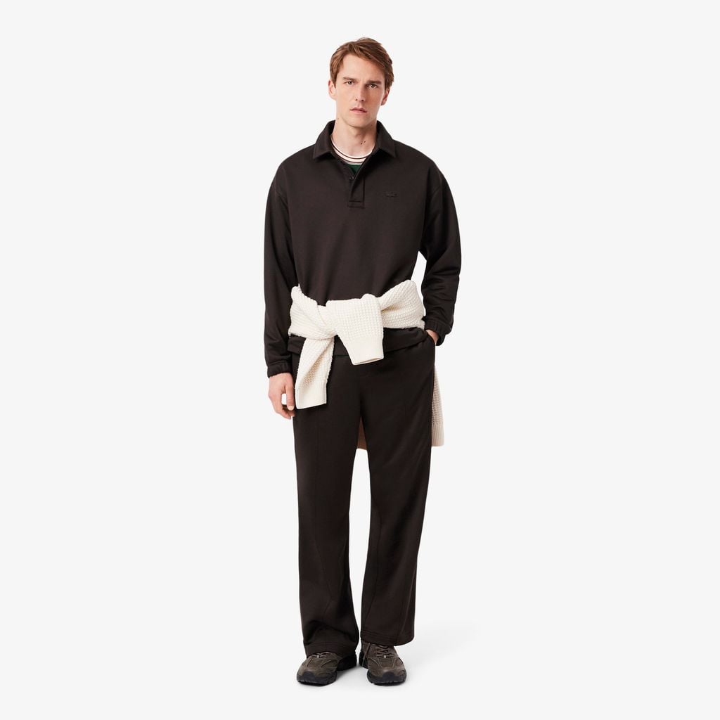 Áo Thun Lacoste Nam Dáng Cổ Điển Cổ Sọc Sản Xuất Tại Pháp