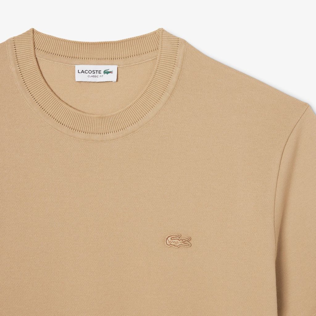 Áo Thun Lacoste Nam Dáng Cổ Điển Cổ Bẻ Petit Piqué