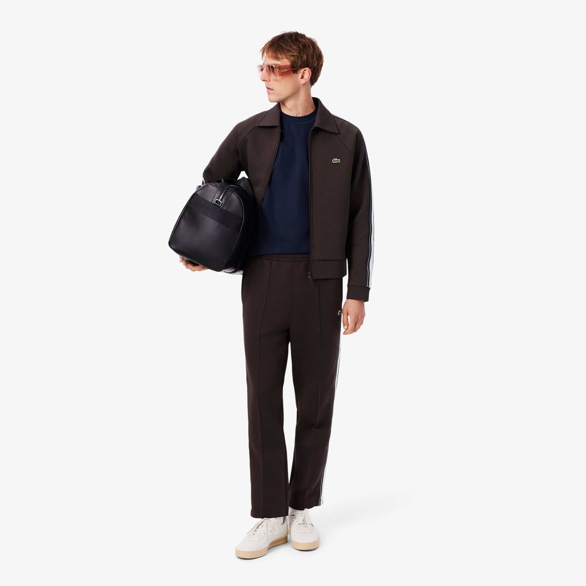 Áo Thun Lacoste Nam Dáng Cổ Điển Cổ Bẻ Petit Piqué