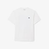 Áo Thun Lacoste Nam Dáng Cổ Điển In Hình Chất Liệu Jersey