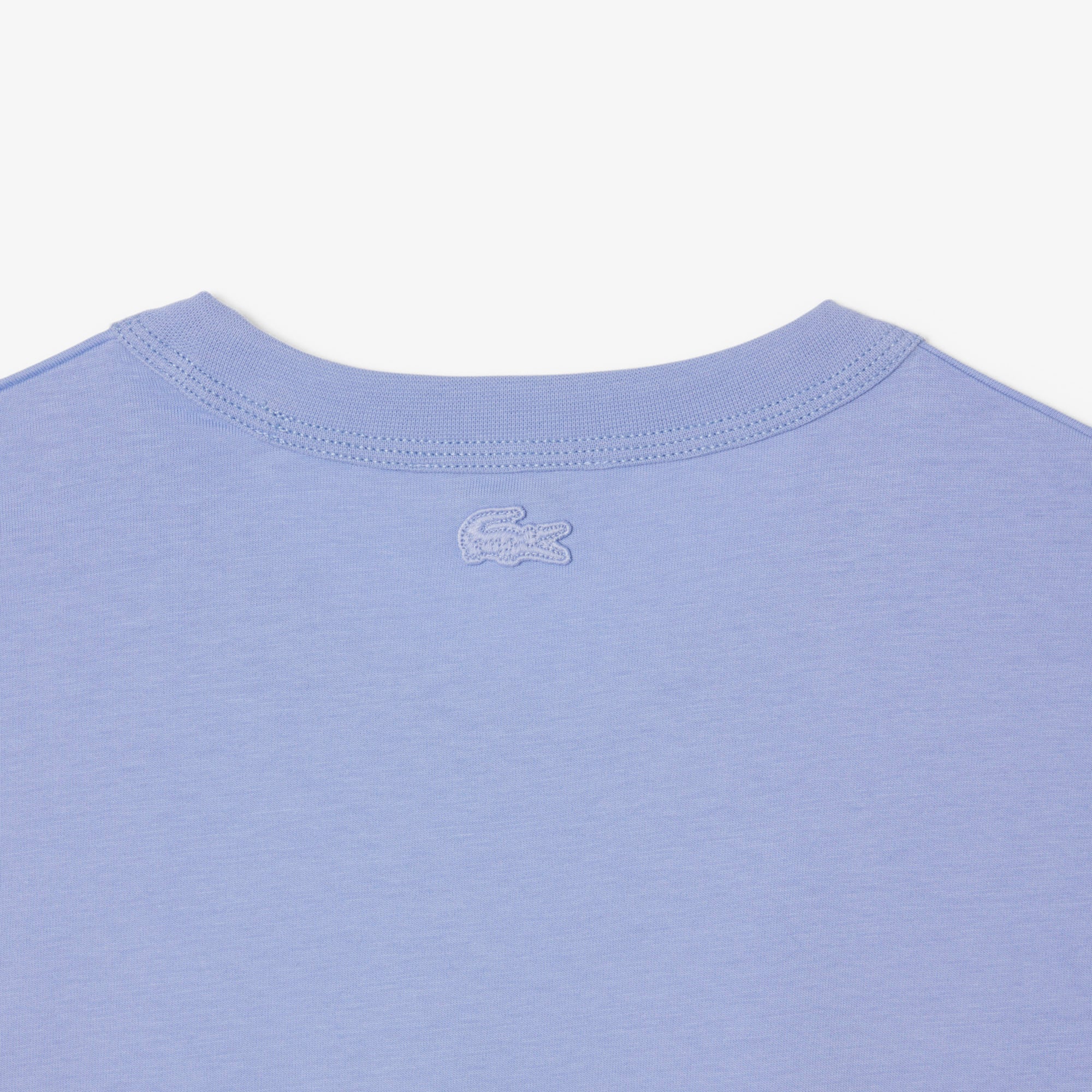 Áo Thun Lacoste Nam Dáng Cổ Điển In Họa Tiết Chất Liệu Jersey