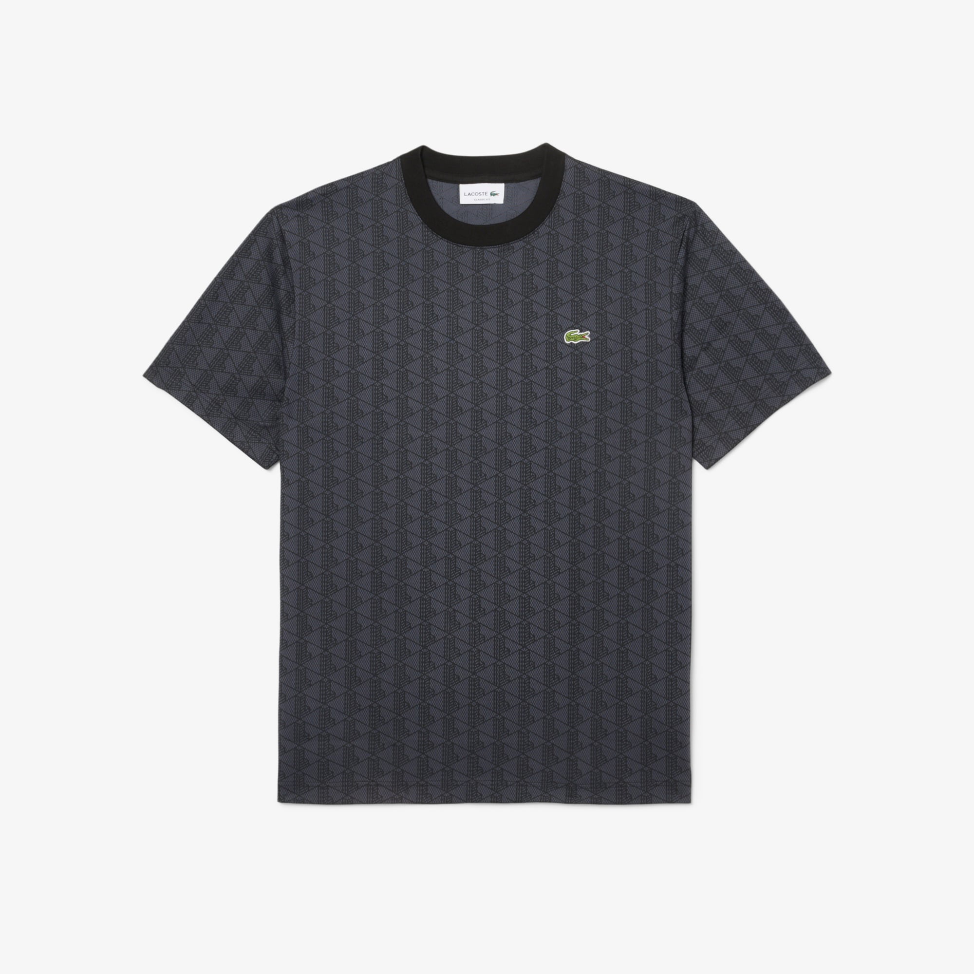 Áo Thun Lacoste Nam Dáng Cổ Điển Jersey Monogram