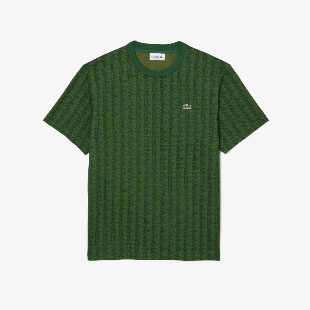 Áo Thun Lacoste Nam Dáng Cổ Điển Jersey Monogram
