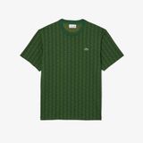Áo Thun Lacoste Nam Dáng Cổ Điển Jersey Monogram