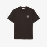 Áo Thun Lacoste Nam Dáng Cổ Điển In Nhiều Hình Chất Liệu Jersey