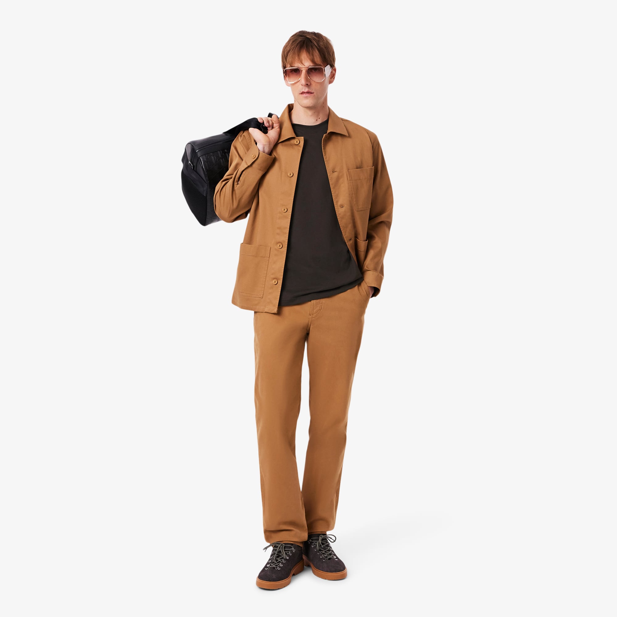 Áo Thun Lacoste Nam Dáng Cổ Điển In Nhiều Hình Chất Liệu Jersey