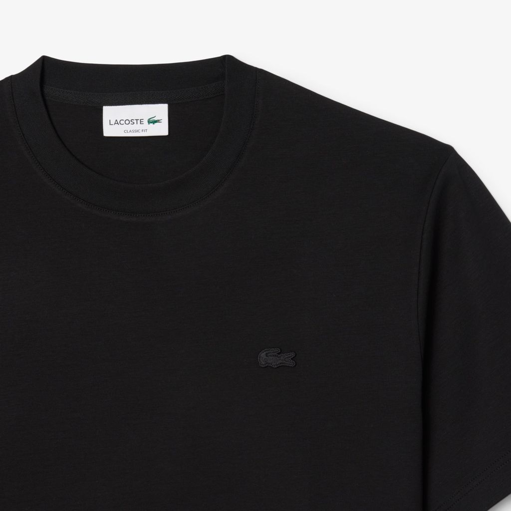 Áo Thun Lacoste Nam Dáng Cổ Điển Thêu Chữ Ký