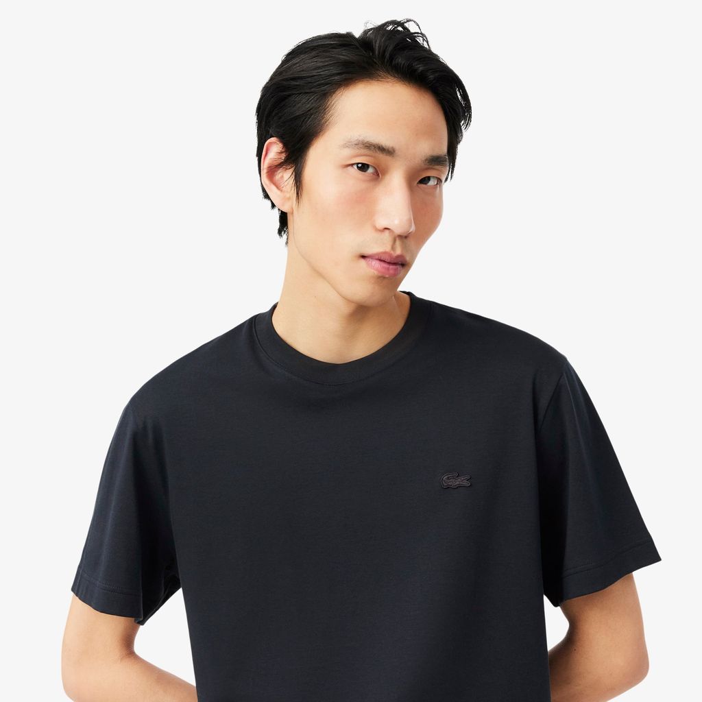Áo Thun Lacoste Nam Dáng Cổ Điển Thêu Chữ Ký