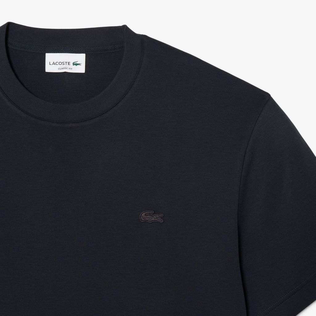 Áo Thun Lacoste Nam Dáng Cổ Điển Thêu Chữ Ký