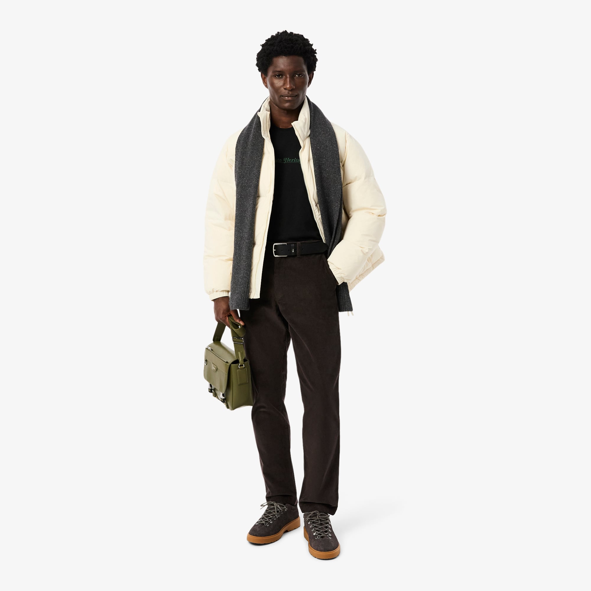 Áo Thun Lacoste Nam Dáng Cổ Điển Họa Tiết Thêu Chất Liệu Cotton