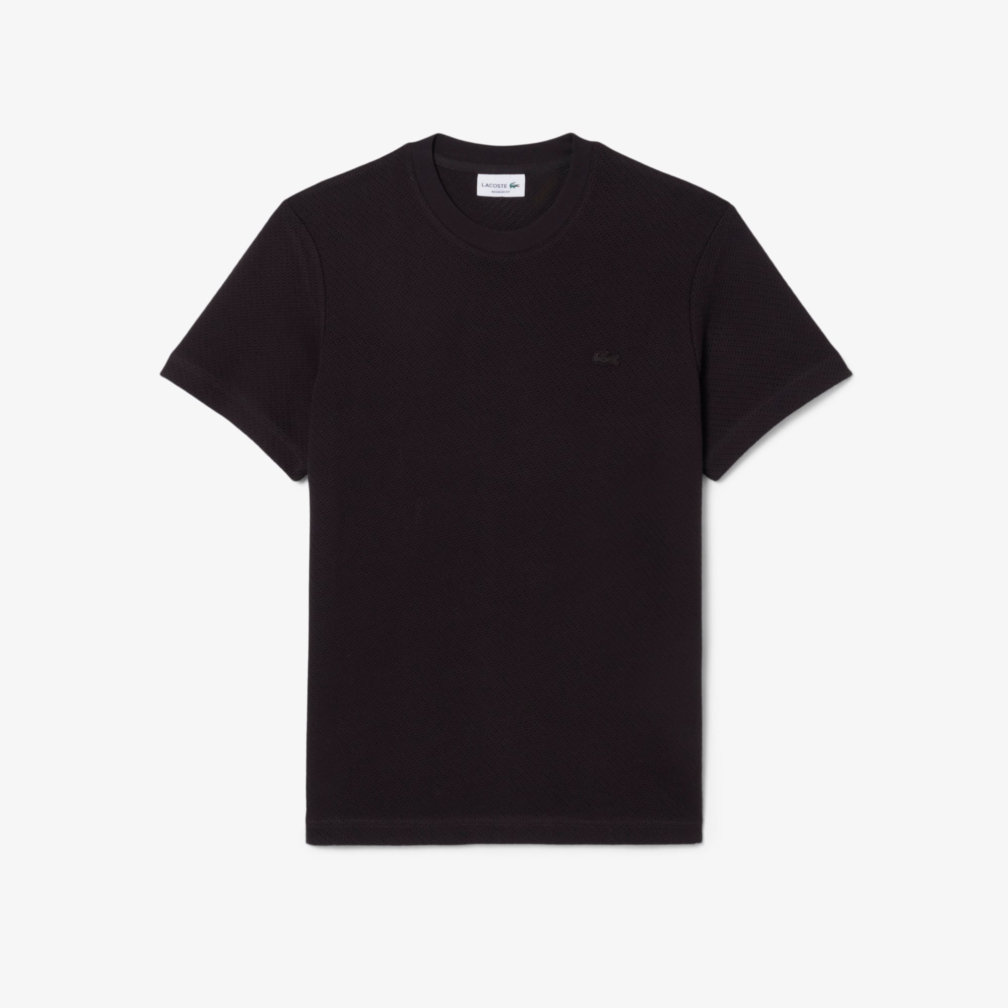 Áo Thun Lacoste Nam Dáng Suông Chất Liệu Cotton Họa Tiết Ren