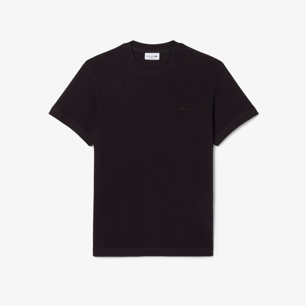Áo Thun Lacoste Nam Dáng Suông Chất Liệu Cotton Họa Tiết Ren