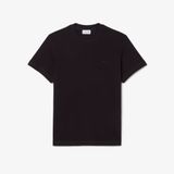 Áo Thun Lacoste Nam Dáng Suông Chất Liệu Cotton Họa Tiết Ren