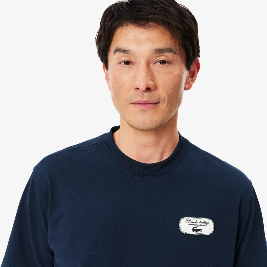 Áo Thun Tennis Lacoste Nam Công Nghệ Ultra Dry In Hình Di Sản