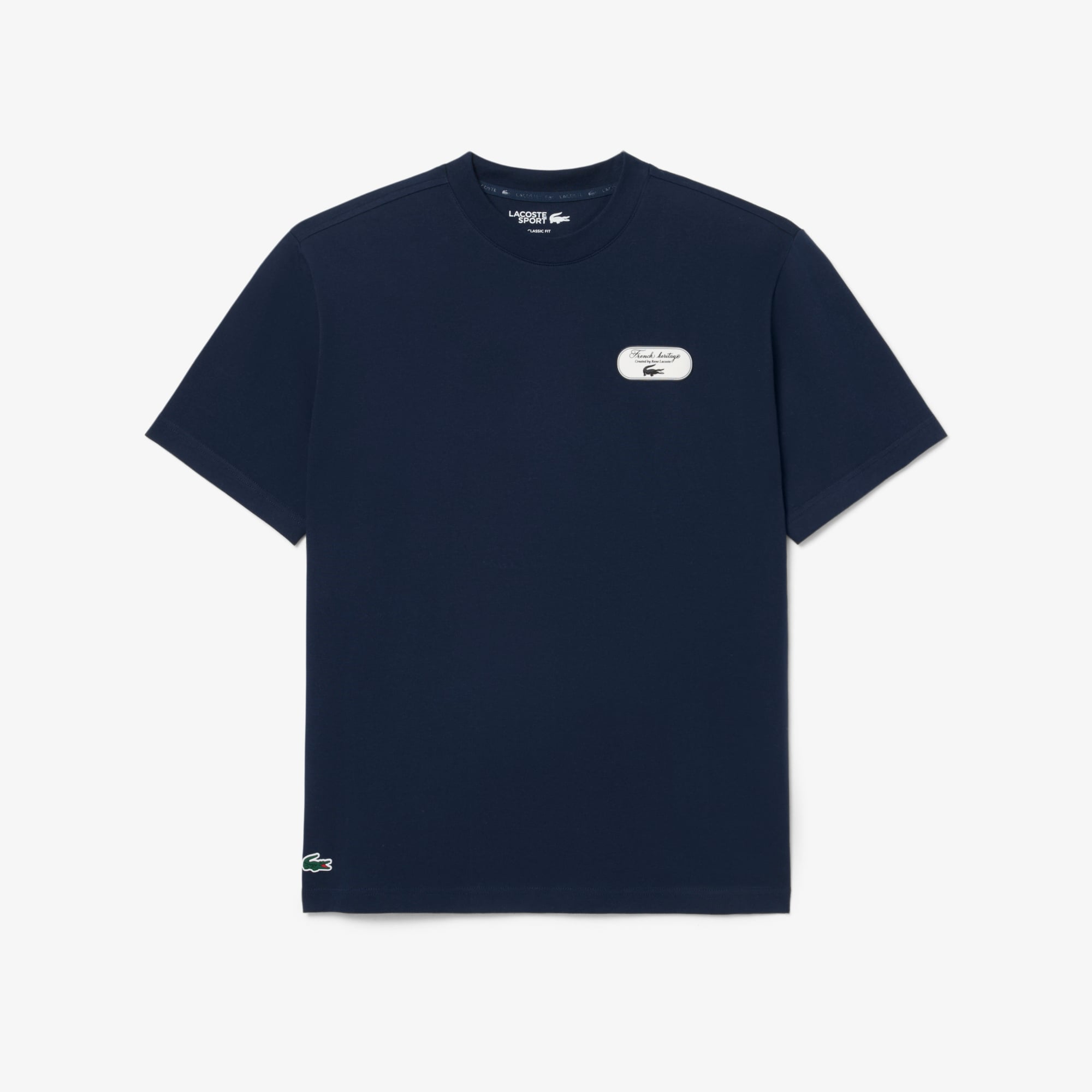 Áo Thun Tennis Lacoste Nam Công Nghệ Ultra Dry In Hình Di Sản