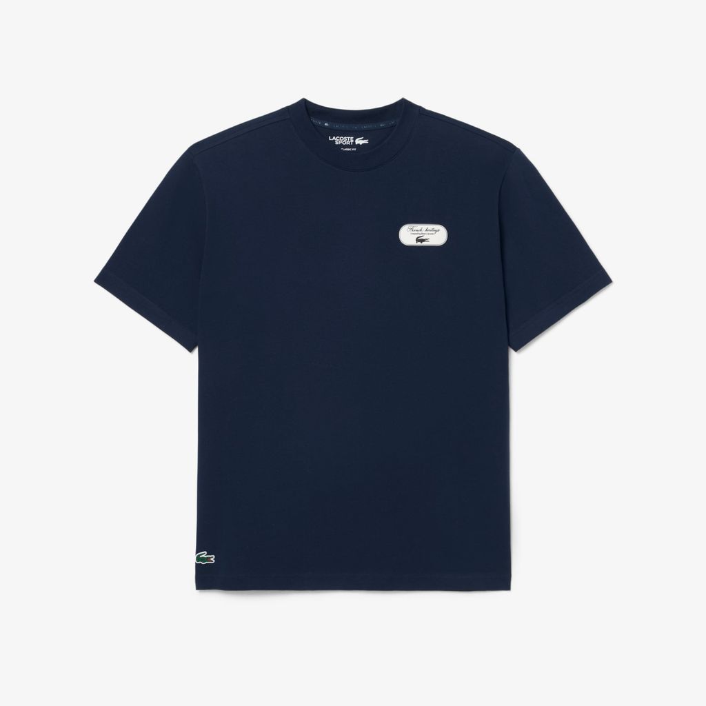 Áo Thun Tennis Lacoste Nam Công Nghệ Ultra Dry In Hình Di Sản
