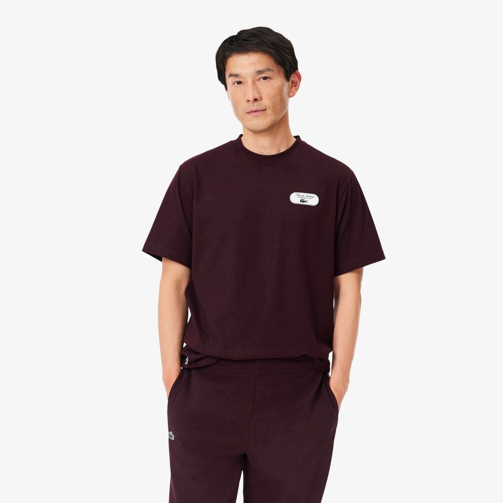 Áo Thun Tennis Lacoste Nam Công Nghệ Ultra Dry In Hình Di Sản