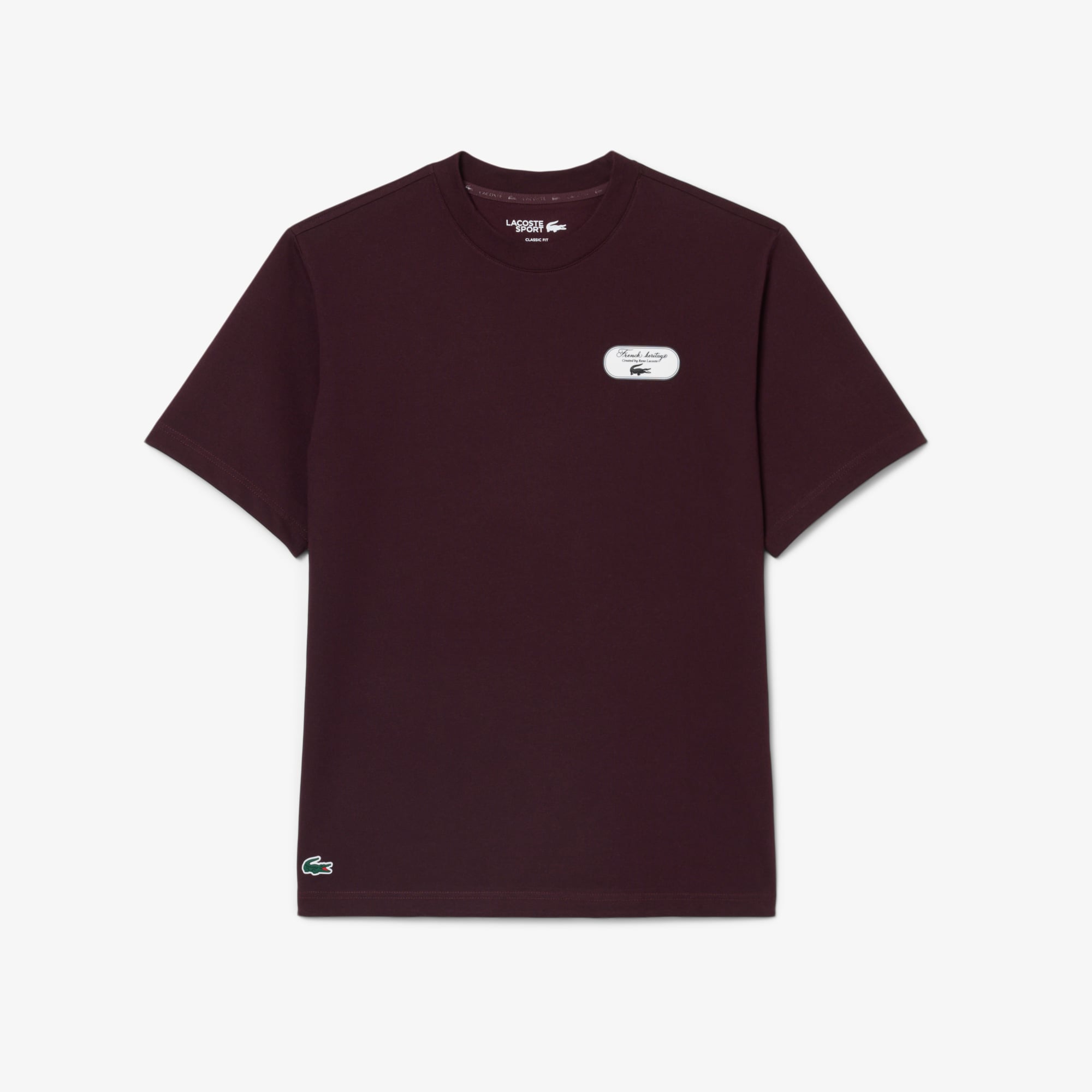 Áo Thun Tennis Lacoste Nam Công Nghệ Ultra Dry In Hình Di Sản