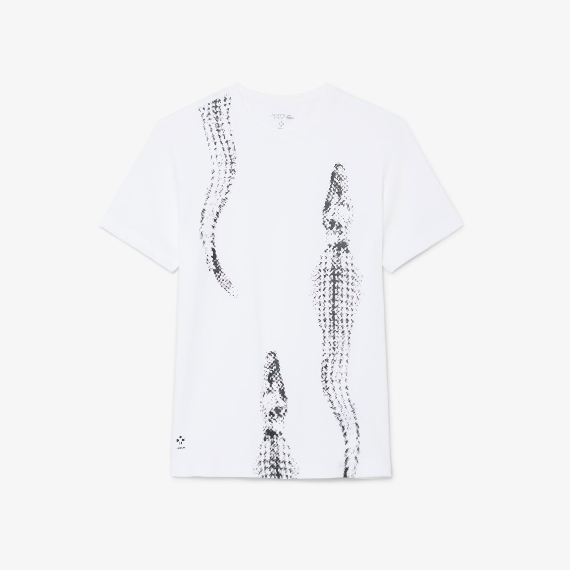 Áo Thun Tennis Lacoste Nam x Daniil Medvedev In Hình