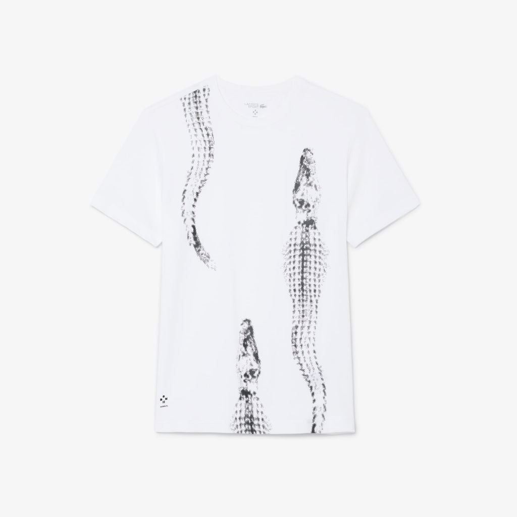 Áo Thun Tennis Lacoste Nam x Daniil Medvedev In Hình
