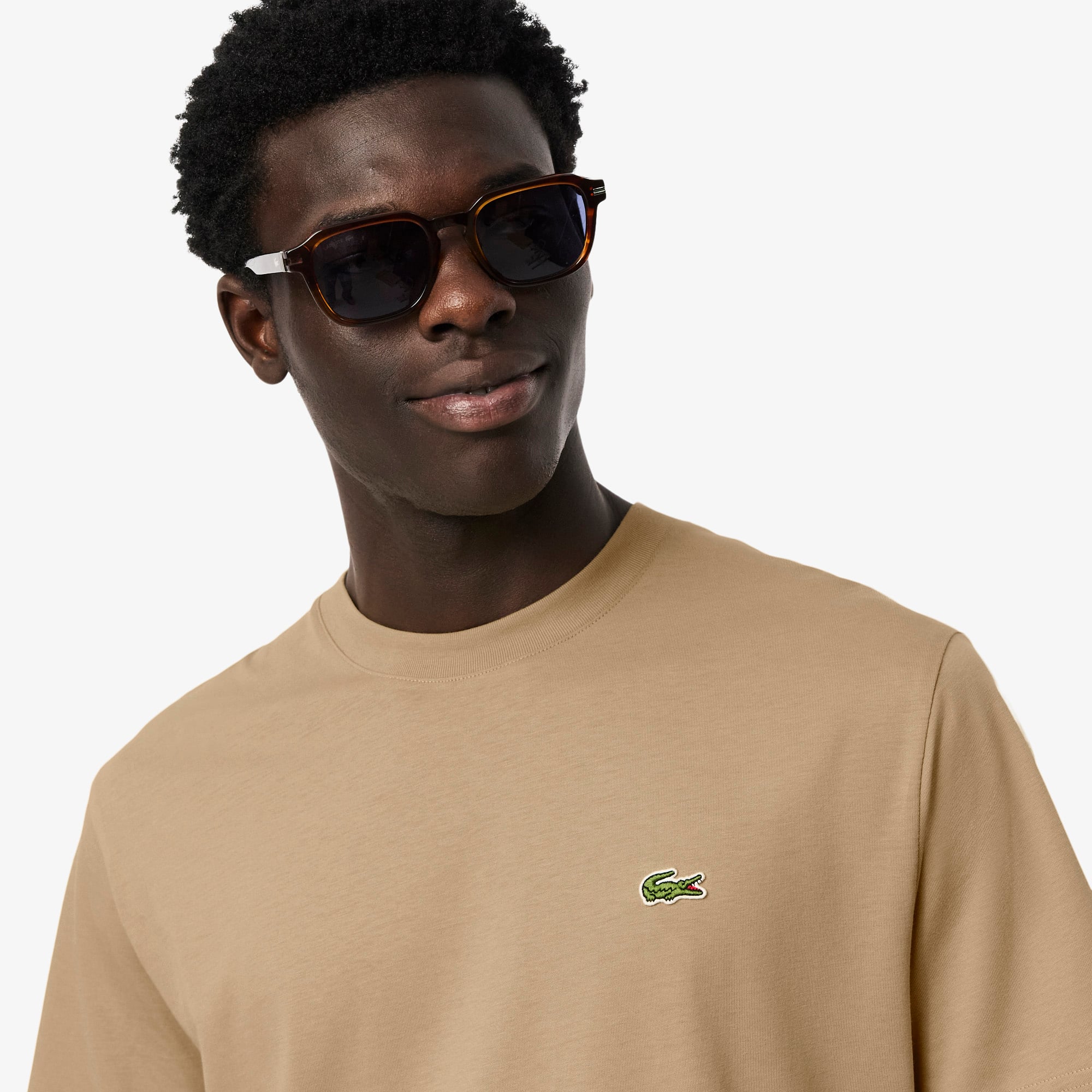 Áo Thun Lacoste Nam Chất Liệu Cotton