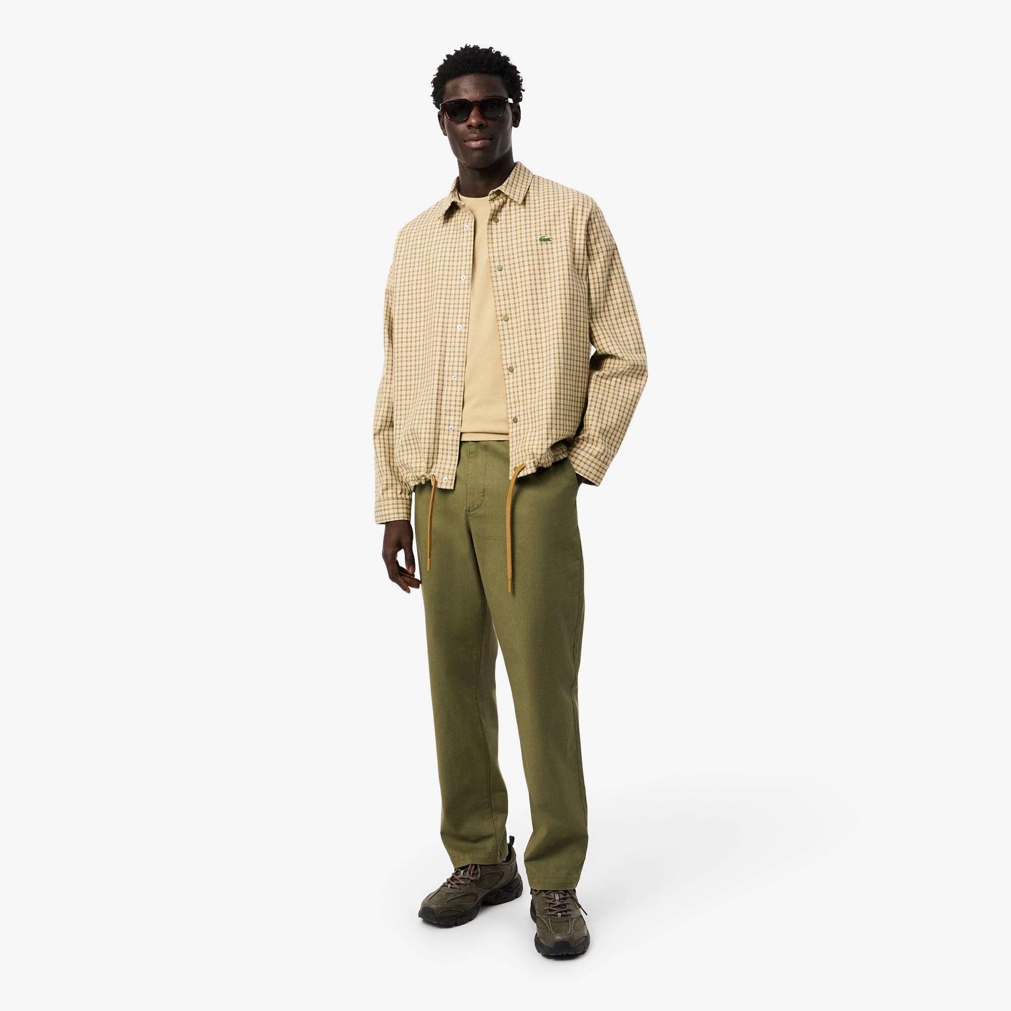 Áo Thun Lacoste Nam Chất Liệu Cotton