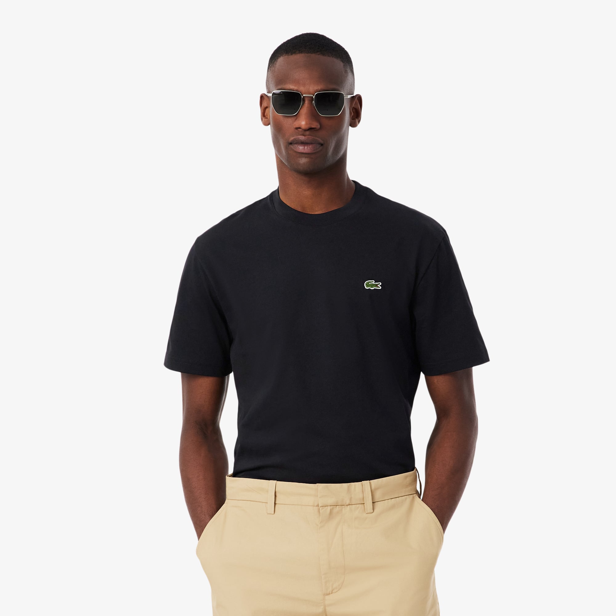 Áo Thun Lacoste Nam Chất Liệu Cotton