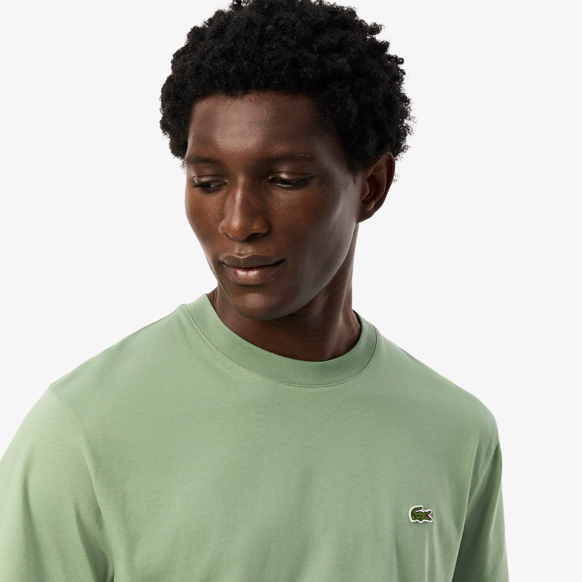 Áo Thun Lacoste Nam Chất Liệu Cotton