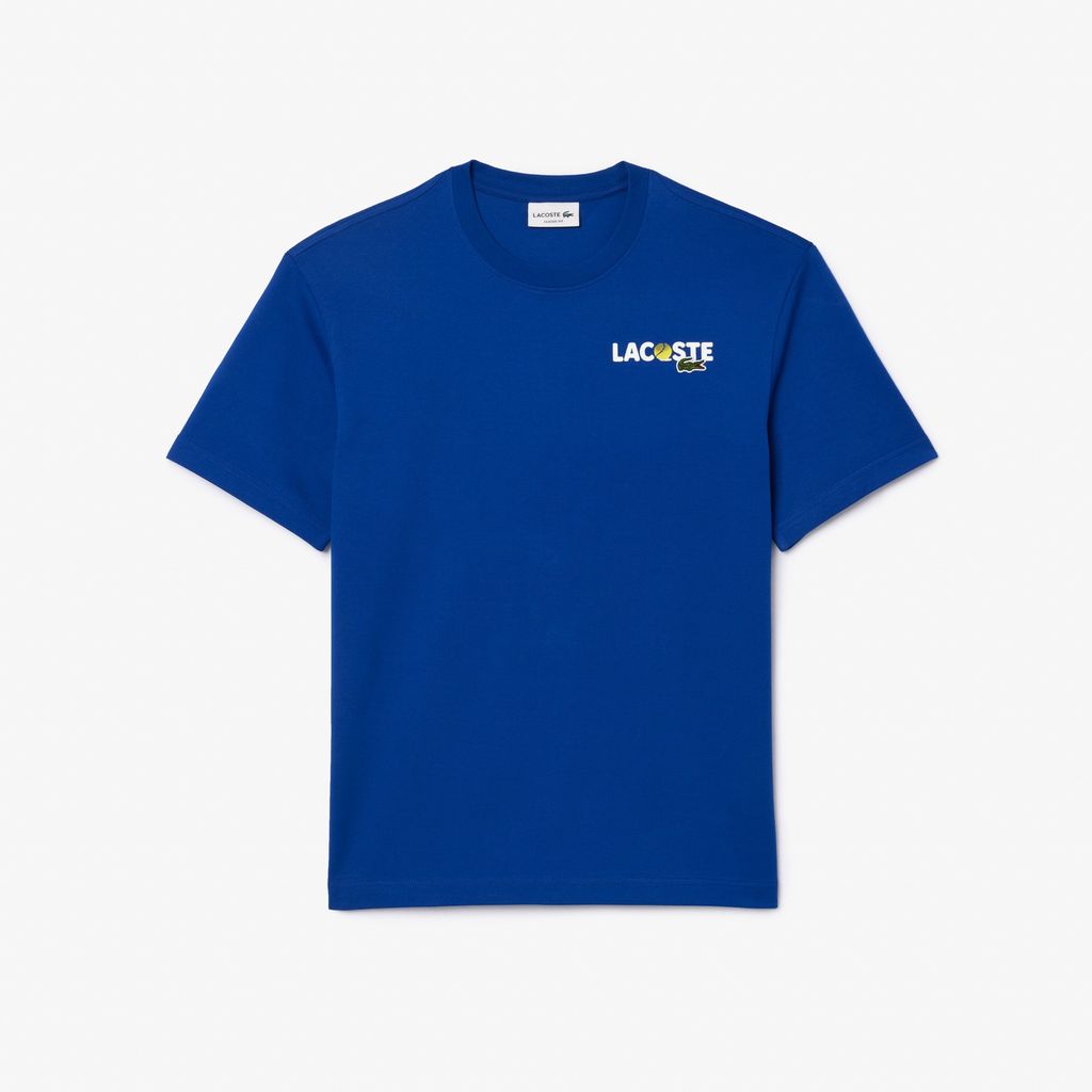 Áo Thun Lacoste Nam In Mặt Sau Chất Liệu Cotton Dày