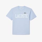 Áo Thun Lacoste Nam Có Huy Hiệu Tương Phản Chất Liệu Cotton