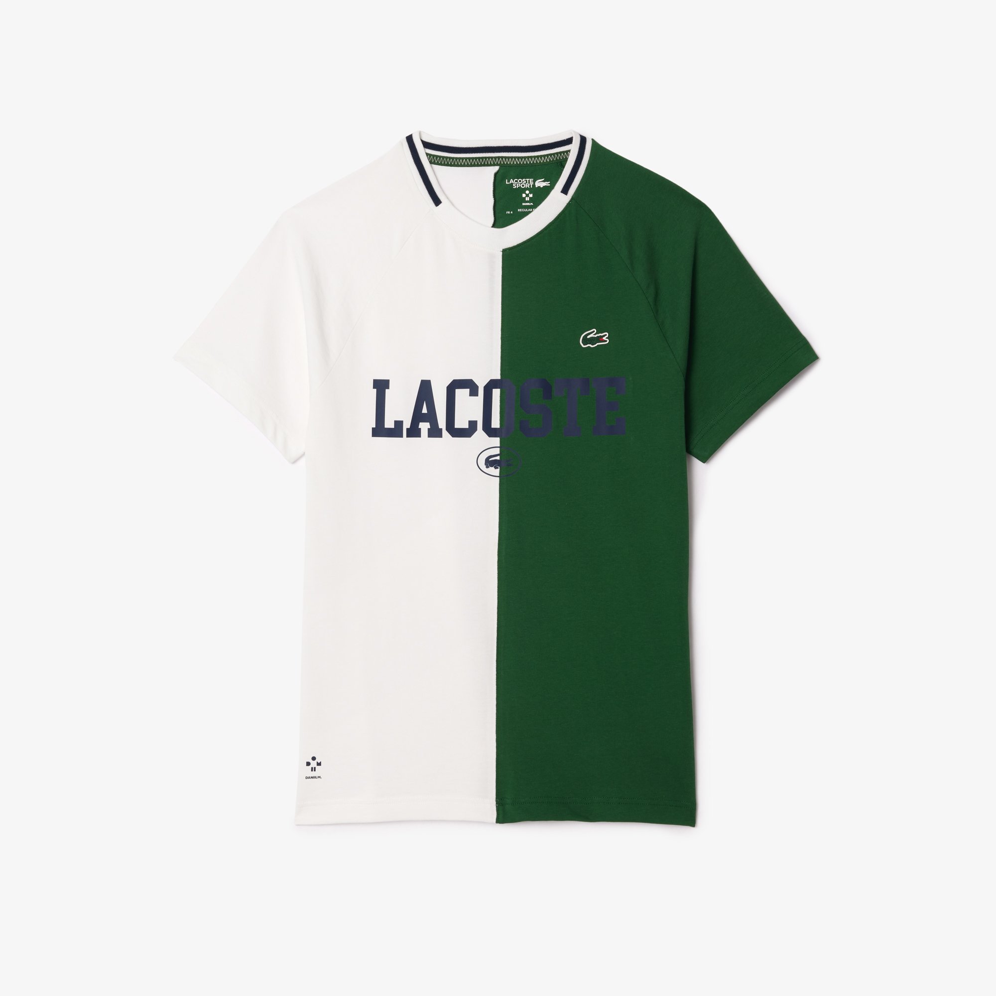 Áo Thun Tennis Lacoste Nam x Daniil Medvedev Công Nghệ Ultra-Dry