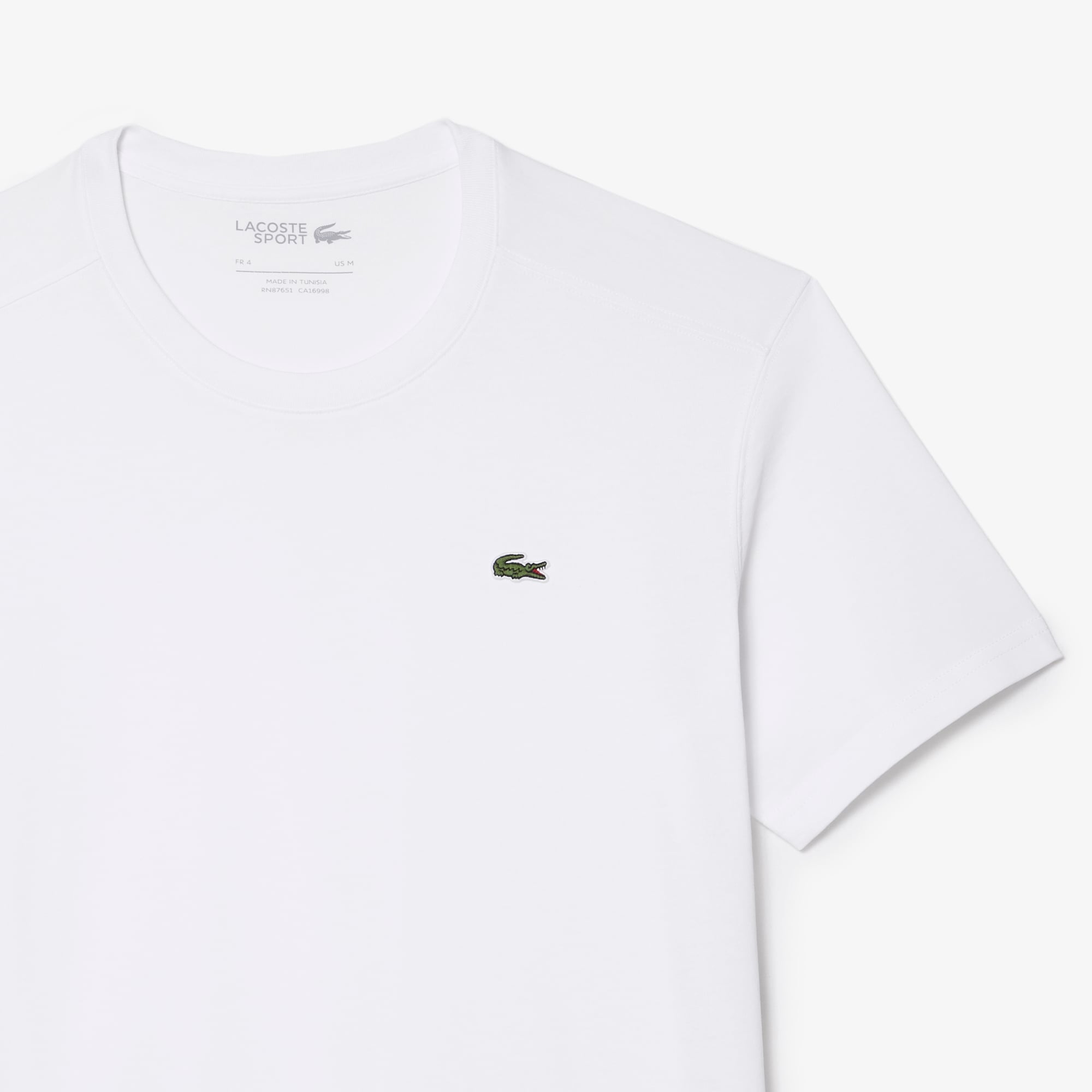 Áo Thun Thể Thao Lacoste Nam Chất Liệu Cotton Công Nghệ Ultra Dry