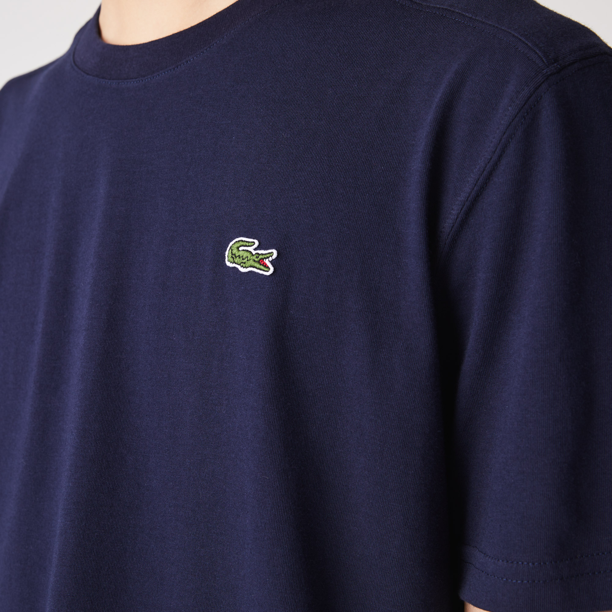 Áo Thun Thể Thao Lacoste Nam Chất Liệu Cotton Công Nghệ Ultra Dry