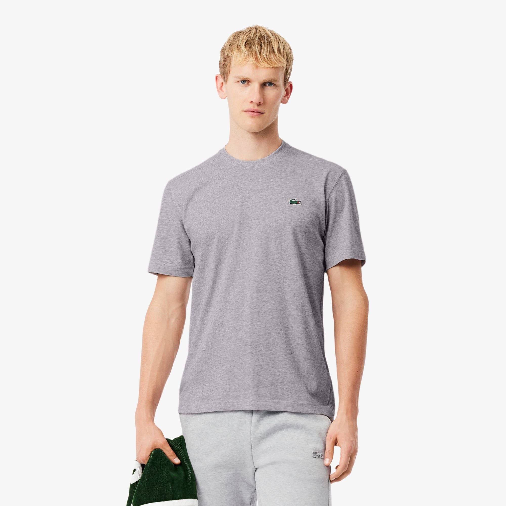 Áo Thun Thể Thao Lacoste Nam Chất Liệu Cotton Công Nghệ Ultra Dry