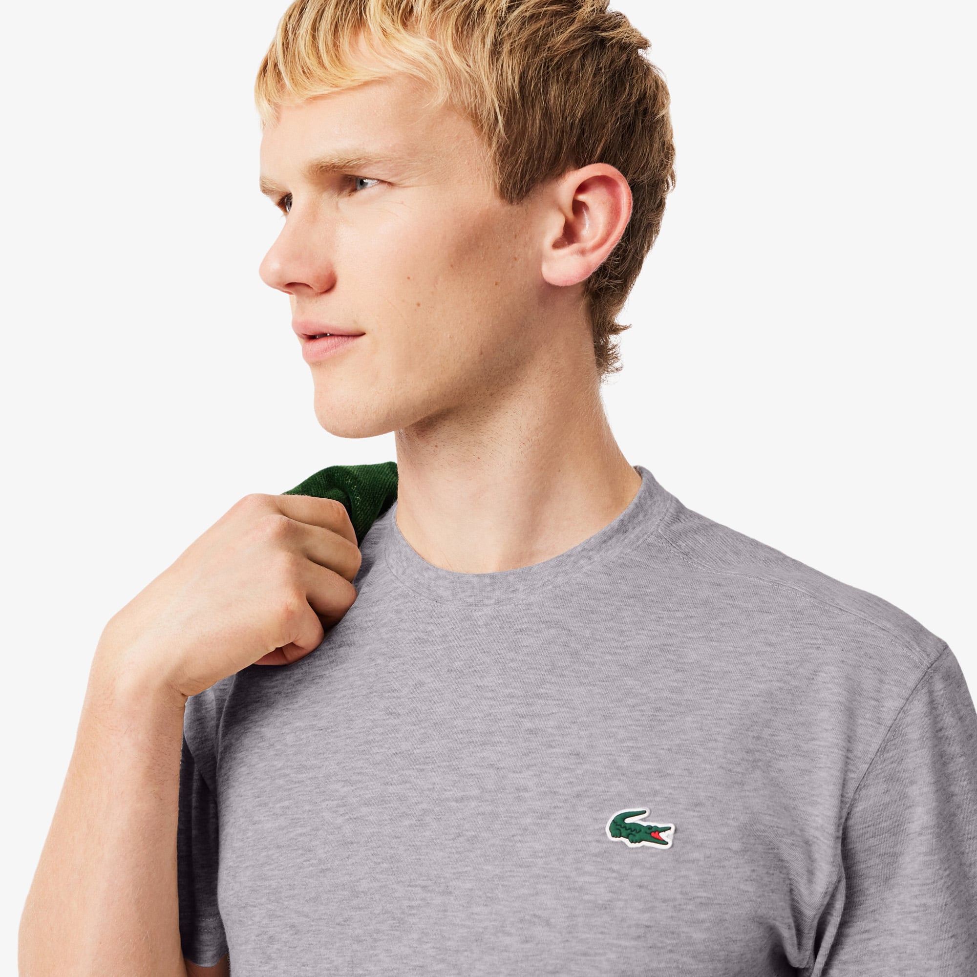 Áo Thun Thể Thao Lacoste Nam Chất Liệu Cotton Công Nghệ Ultra Dry