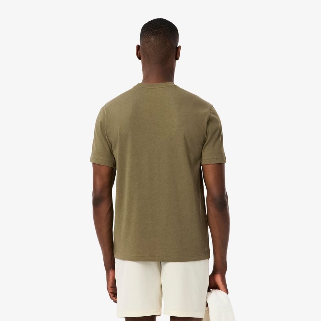 Áo Thun Thể Thao Lacoste Nam Chất Liệu Cotton Công Nghệ Ultra Dry