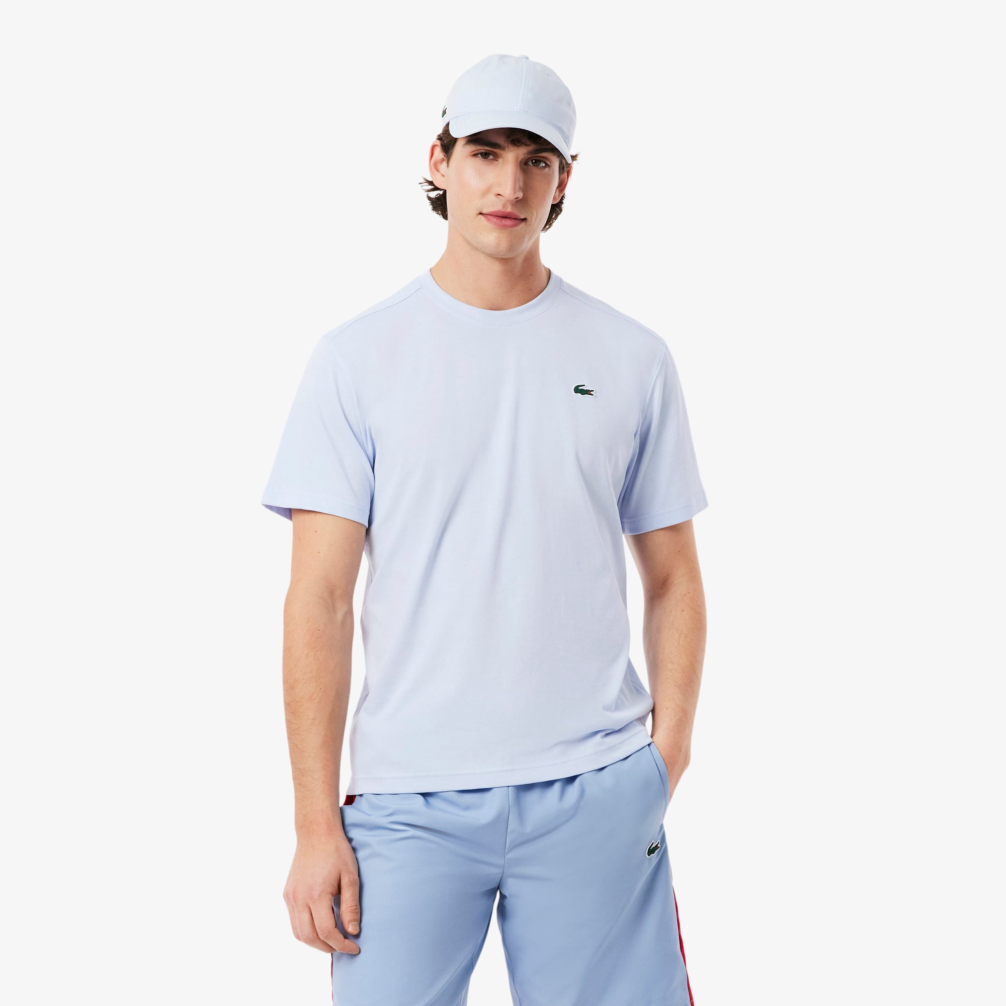 Áo Thun Thể Thao Lacoste Nam Chất Liệu Cotton Công Nghệ Ultra Dry