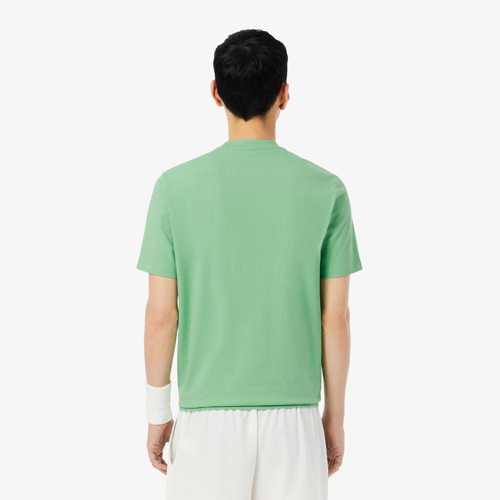 Áo Thun Thể Thao Lacoste Nam Chất Liệu Cotton Công Nghệ Ultra Dry