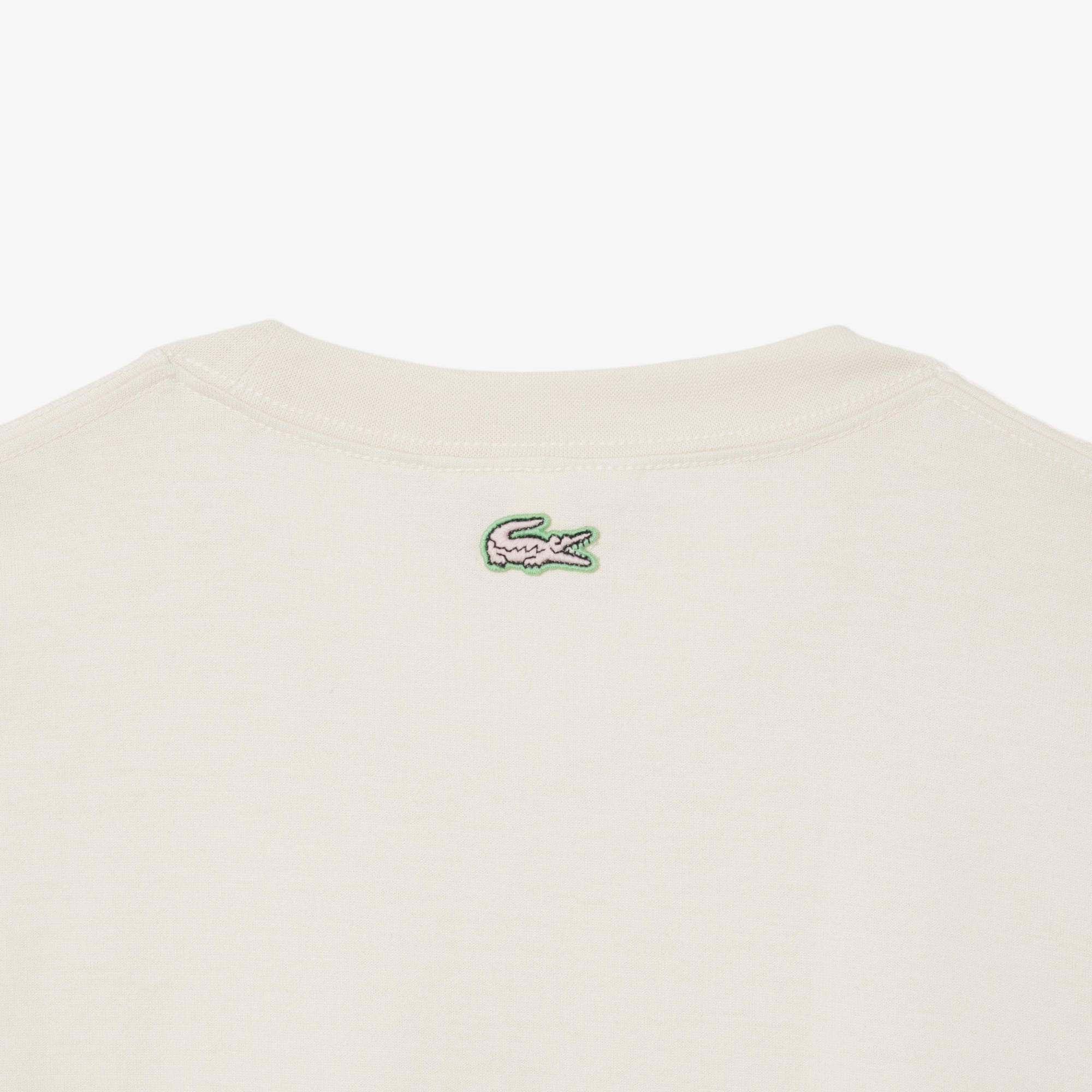 Áo Thun Lacoste Nam Dáng Cổ Điển Dài Tay Chất Liệu Jersey Dày Dặn